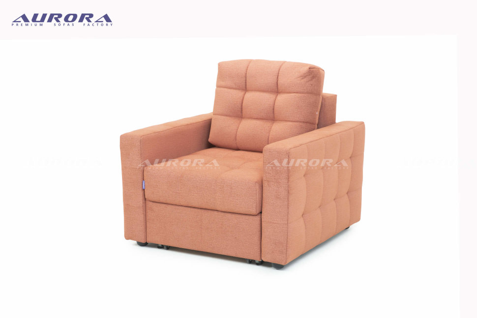 Кресло-кровать &quot;Флореста&quot; Лаконичная и стильная модель кресла-кровати “Флореста” выглядит особенно воздушной и мягкой за счёт стёганной обивки и простоты линий.
